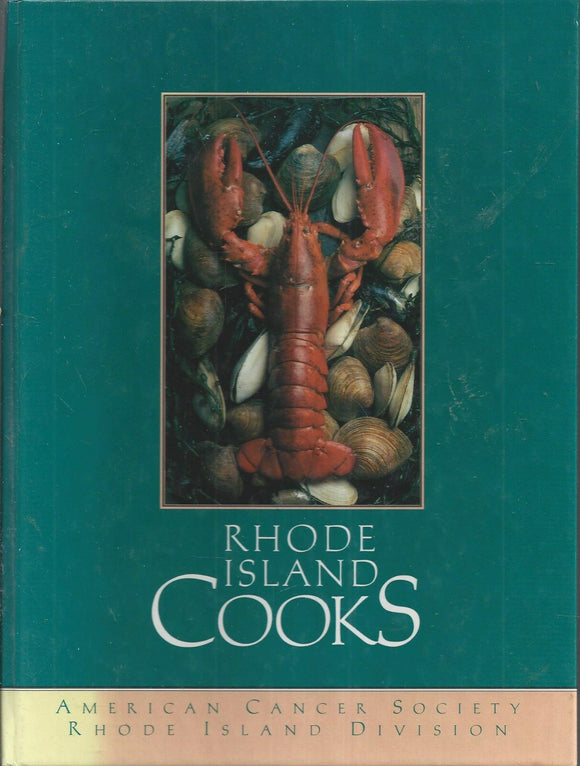 Rhode Island Cooks   Hardcover   American Cancer Society  Rare      1992