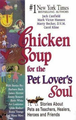 Chicken Soup for the Pet Lover's Soul hardcover w/jacket Jack Canfield   1998