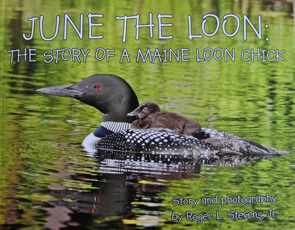 June The Loon, The Story of a Maine Loon Chick,,  Autographed    2014
