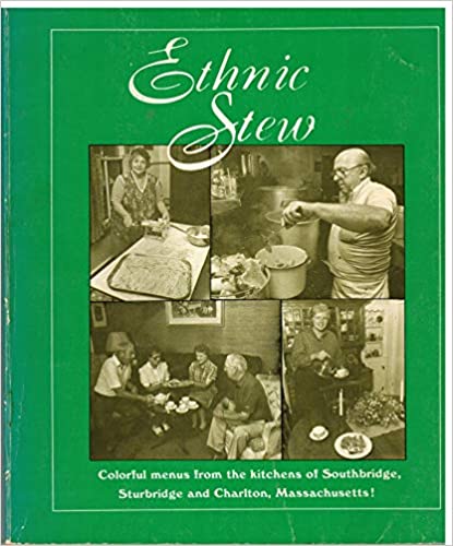 Ethnic Stew  Cooking  RARE  Massachusetts Recipes  Paperback       1984