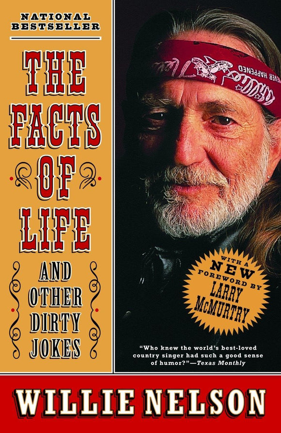 The Facts of Life and other dirty jokes hardcover w/jacket Willie Nelson   2002