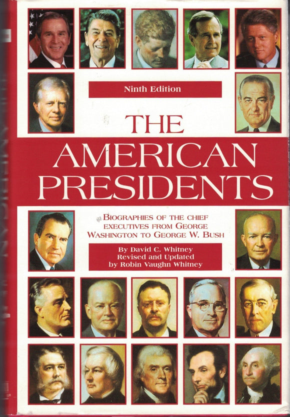 The American Presidents hardcover w/jacket by David C.Whitney   2001