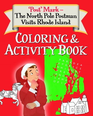 North Pole Postman Visits Rhode Island   Childrens  Paperback by Mark Perry   2018