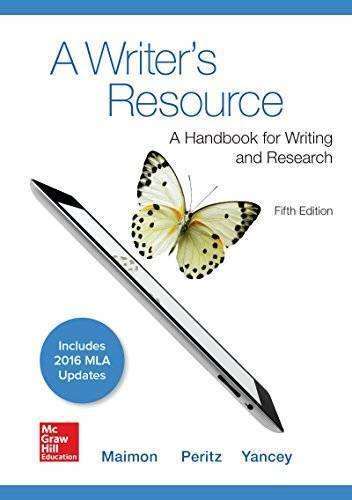 A Writers Resource A Handbook For Writing and Research     2016